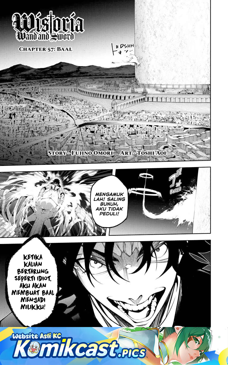 Tsue to Tsurugi no Wistoria Chapter 57 Fix Gambar 2