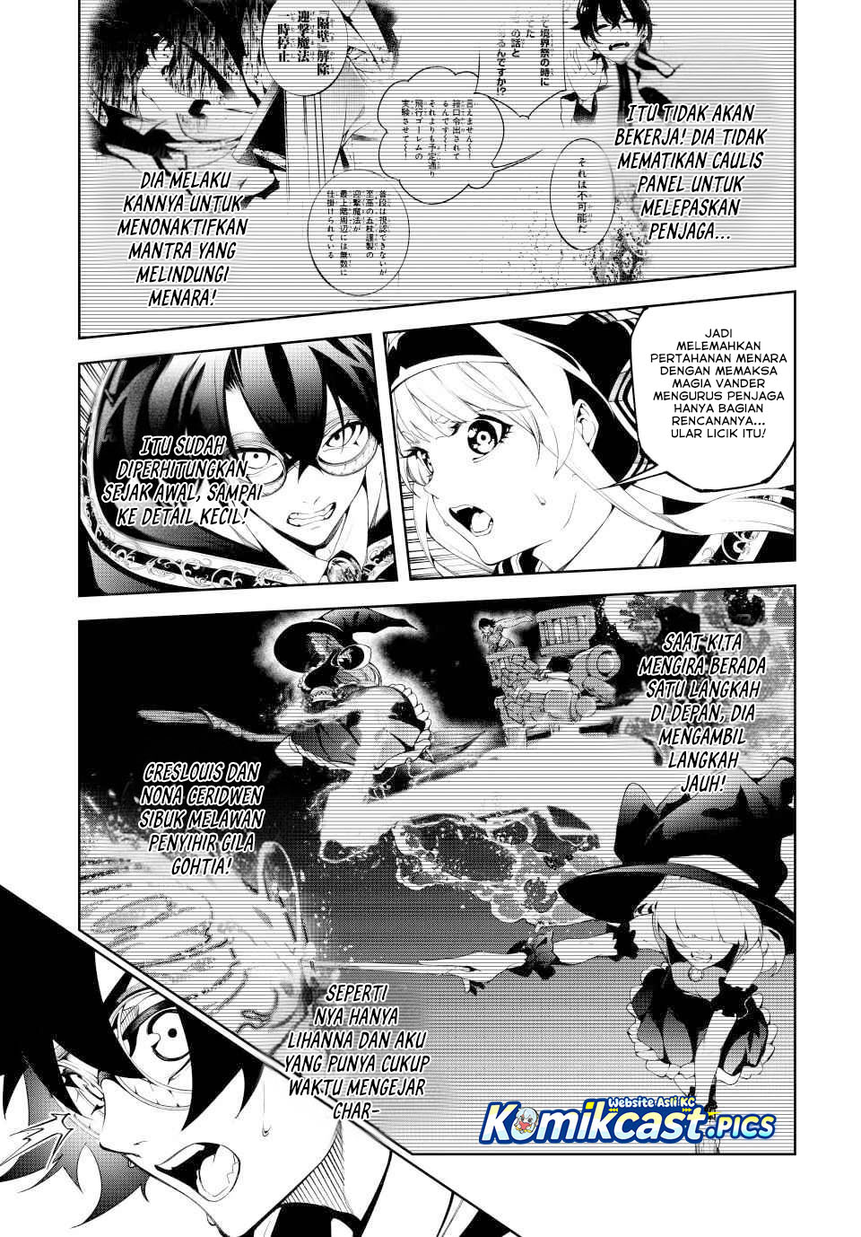 Tsue to Tsurugi no Wistoria Chapter 57 Fix Gambar 4