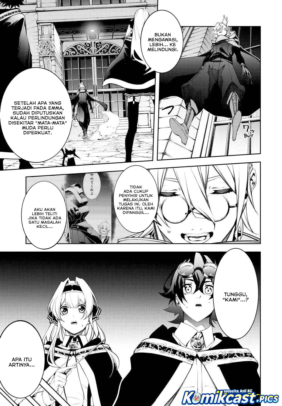 Tsue to Tsurugi no Wistoria Chapter 57 Fix Gambar 8