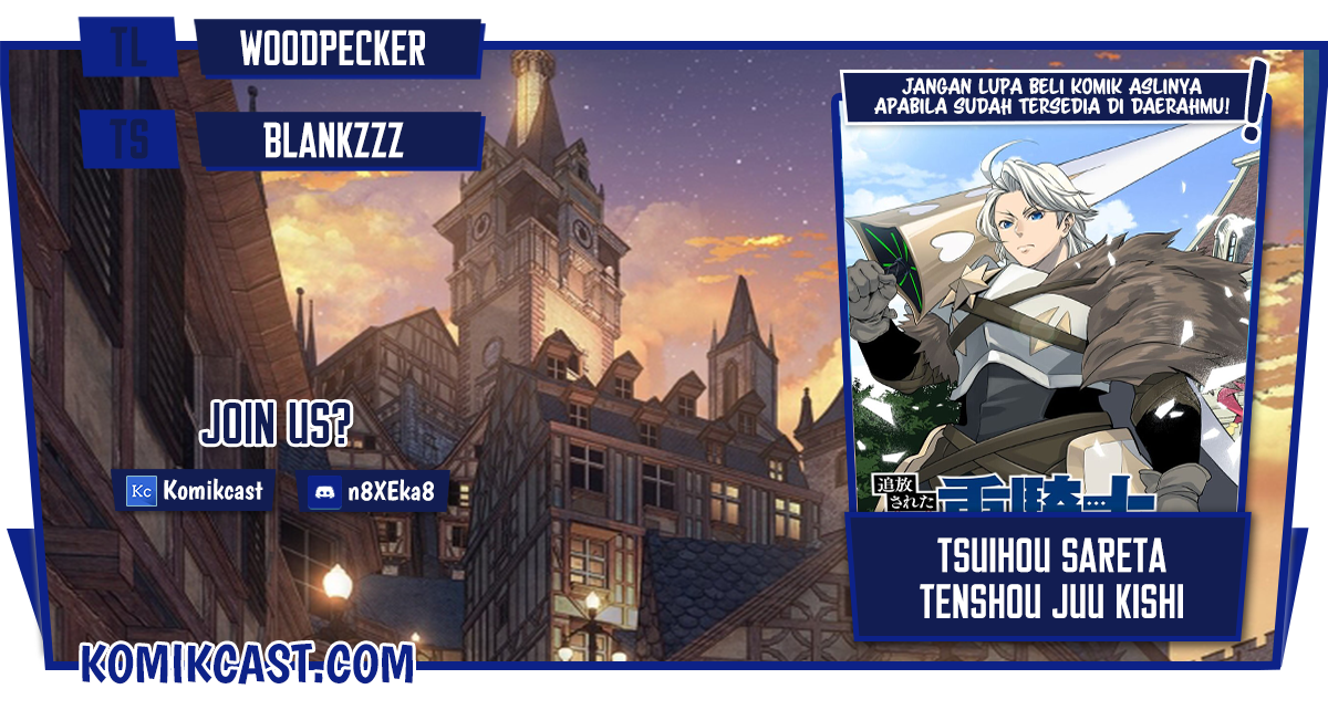 Tsuihou Sareta Tenshou Juu Kishi wa Game Chishiki de Musou Suru Chapter 01.2 Gambar 1