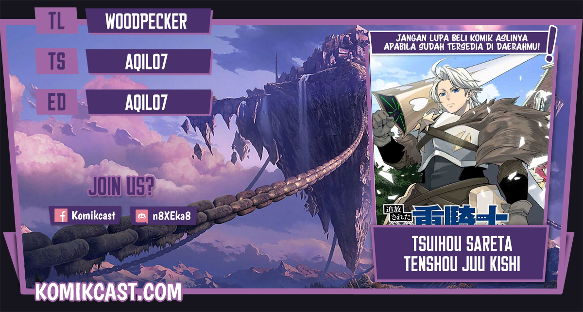 Tsuihou Sareta Tenshou Juu Kishi wa Game Chishiki de Musou Suru Chapter 13 Gambar 1