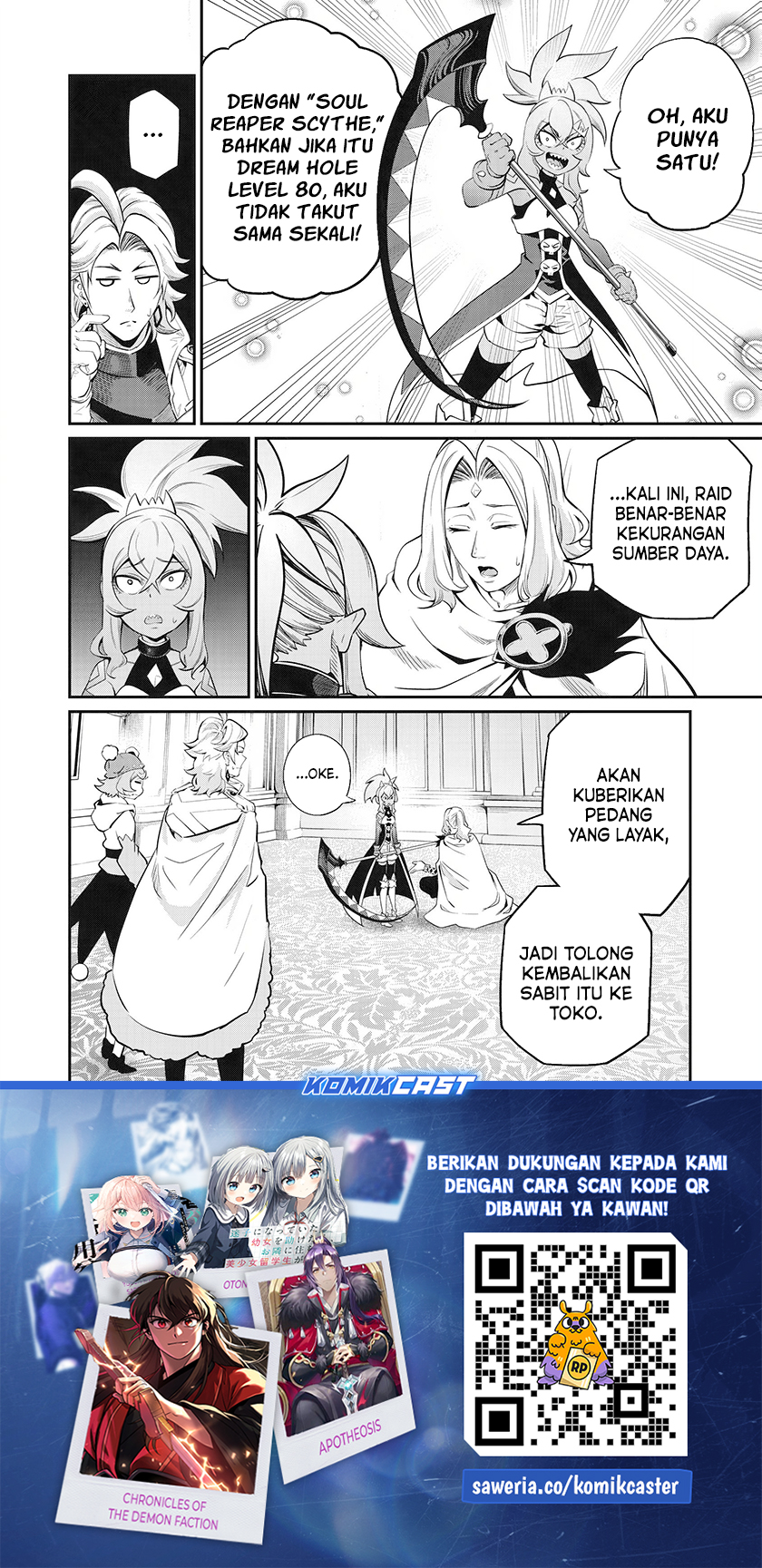 Tsuihou Sareta Tenshou Juu Kishi wa Game Chishiki de Musou Suru Chapter 88 Gambar 17