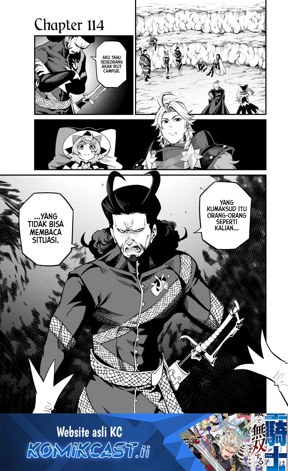 Tsuihou Sareta Tenshou Juu Kishi wa Game Chishiki de Musou Suru Chapter 114 Gambar 2