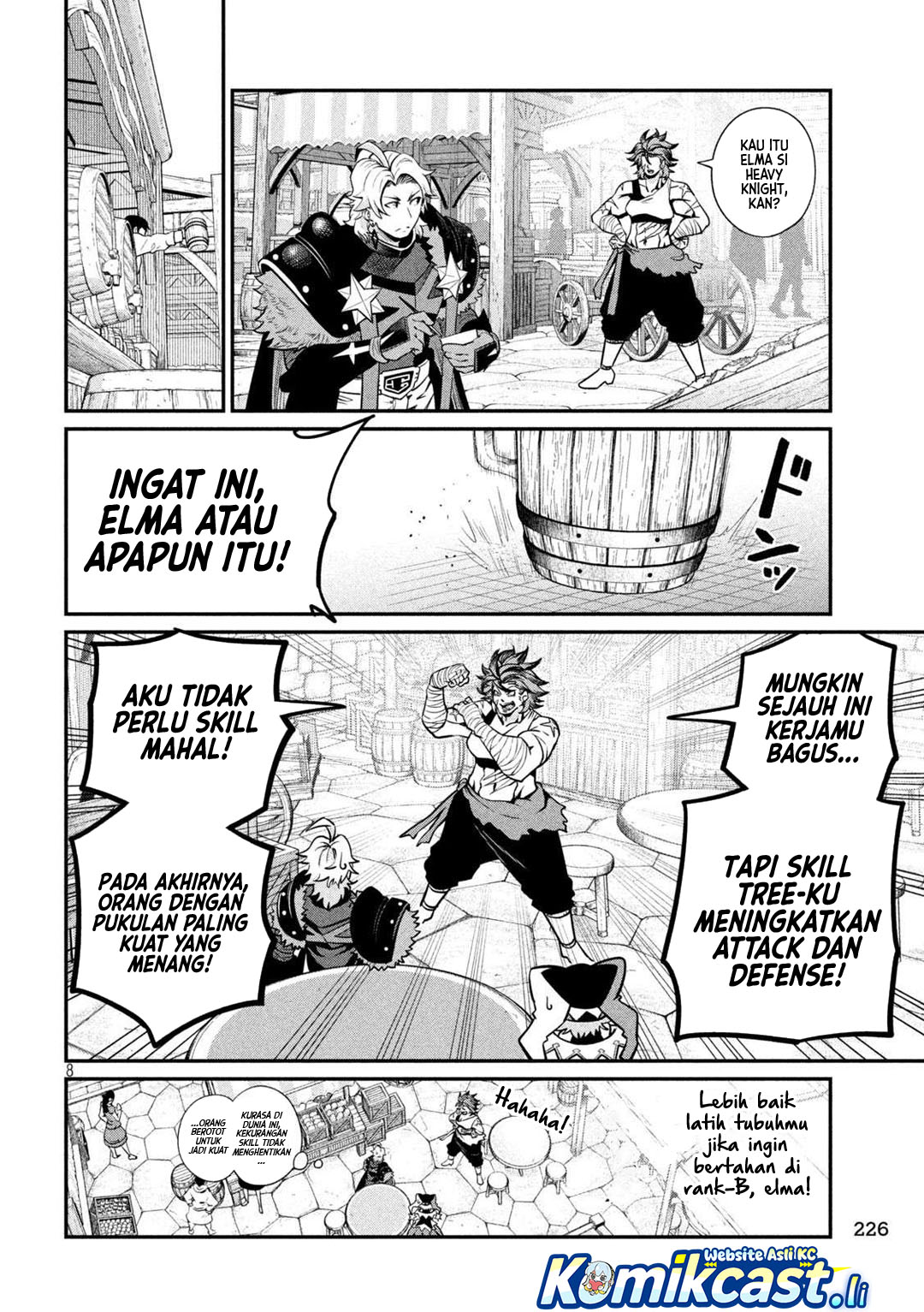 Tsuihou Sareta Tenshou Juu Kishi wa Game Chishiki de Musou Suru Chapter 129 Gambar 8