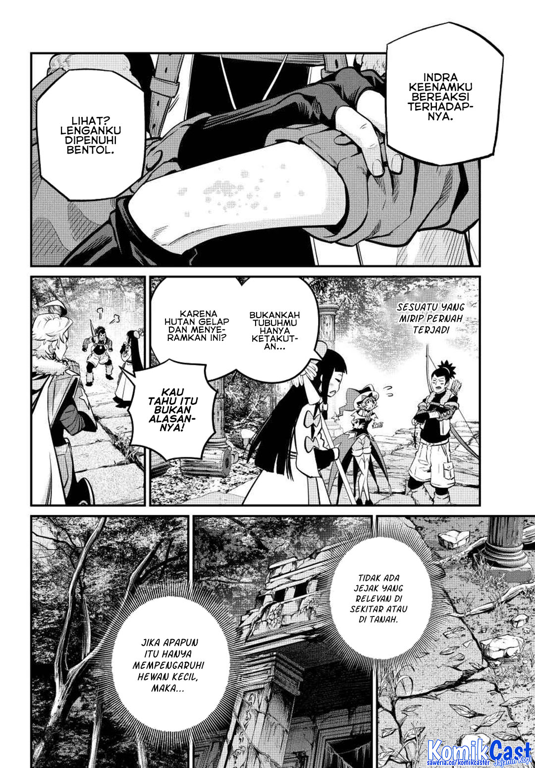 Tsuihou Sareta Tenshou Juu Kishi wa Game Chishiki de Musou Suru Chapter 135 Gambar 7