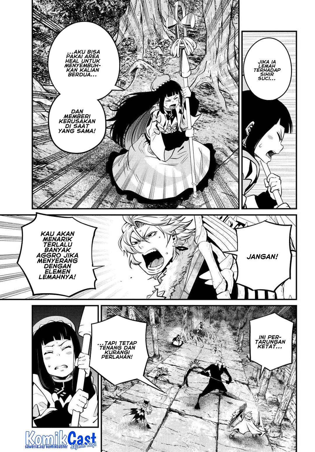 Tsuihou Sareta Tenshou Juu Kishi wa Game Chishiki de Musou Suru Chapter 136 Gambar 14