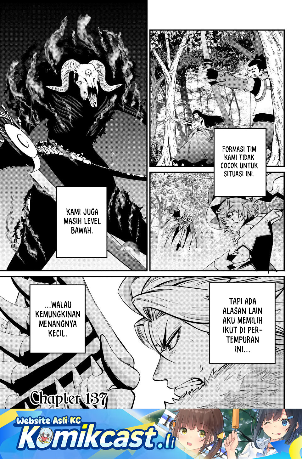 Tsuihou Sareta Tenshou Juu Kishi wa Game Chishiki de Musou Suru Chapter 137 Gambar 2