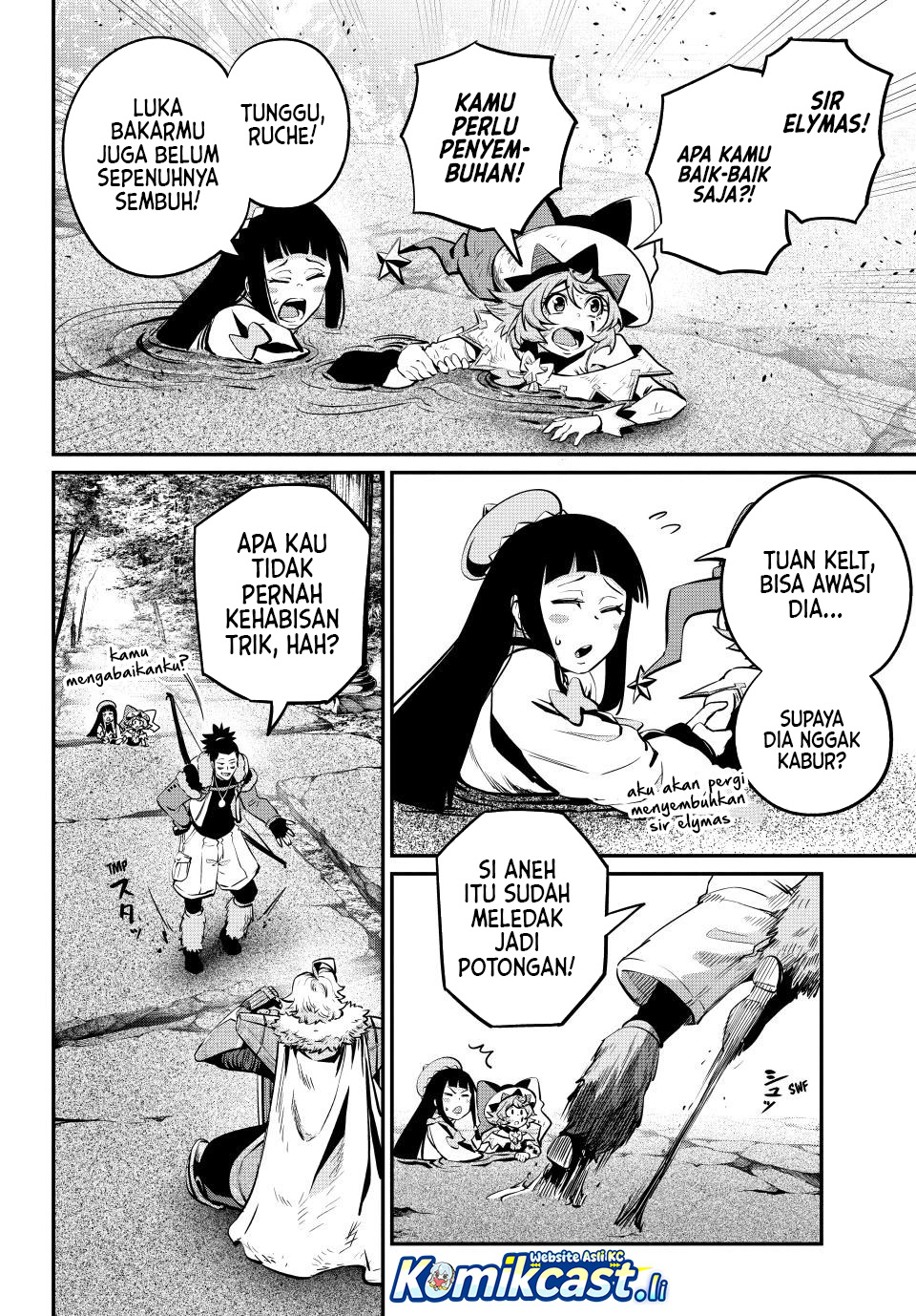 Tsuihou Sareta Tenshou Juu Kishi wa Game Chishiki de Musou Suru Chapter 140 Gambar 3