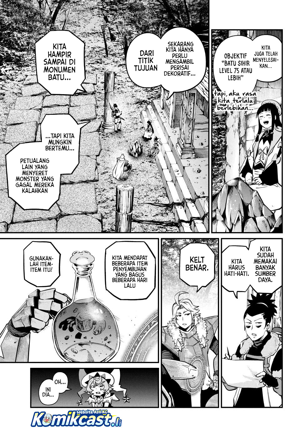 Tsuihou Sareta Tenshou Juu Kishi wa Game Chishiki de Musou Suru Chapter 140 Gambar 10