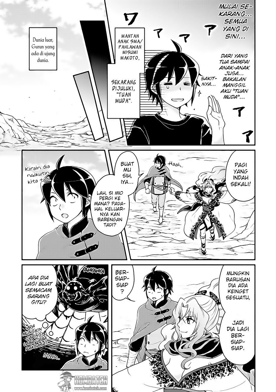 Tsuki ga Michibiku Isekai Douchuu Chapter 09 Gambar 8