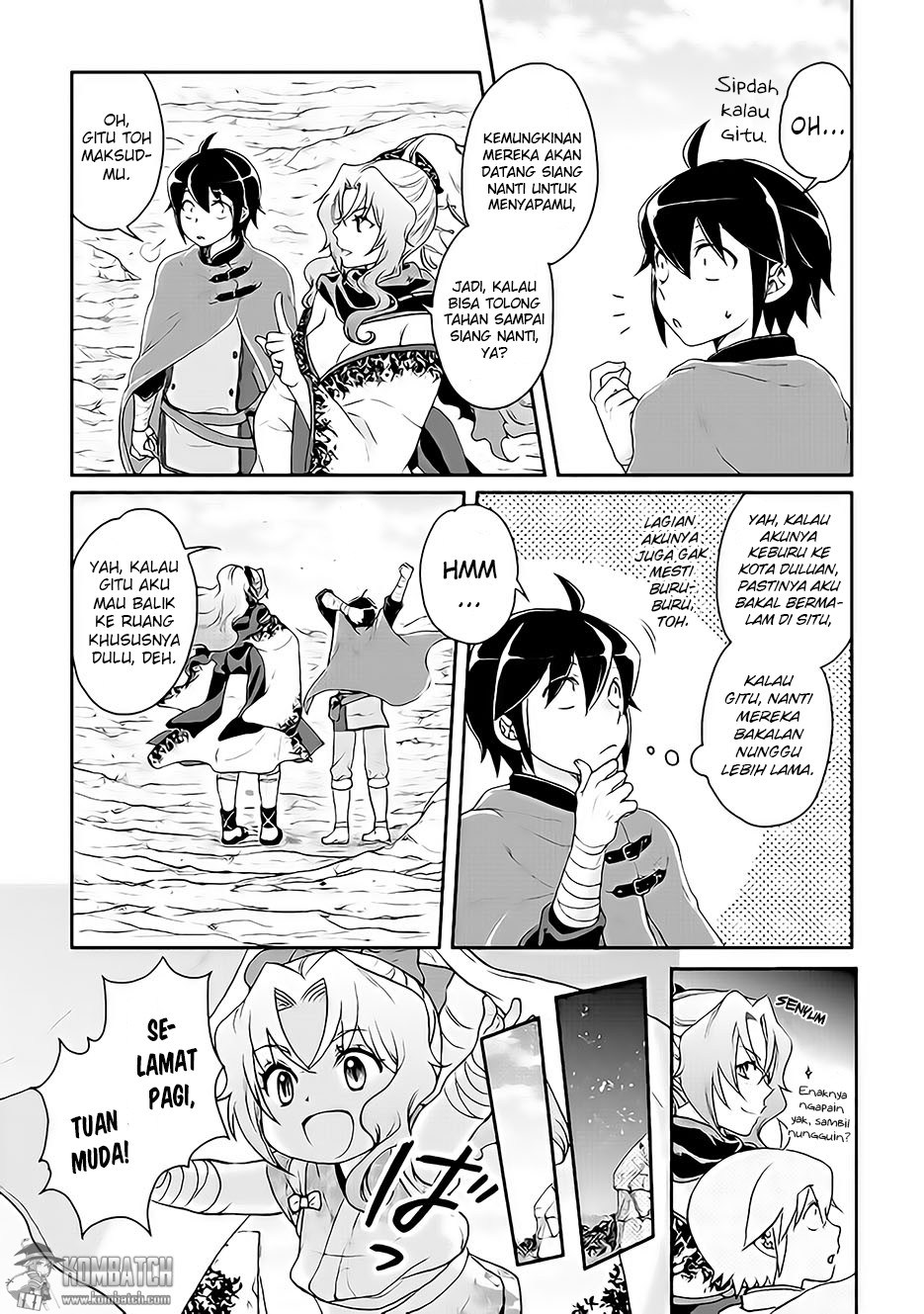 Tsuki ga Michibiku Isekai Douchuu Chapter 09 Gambar 10