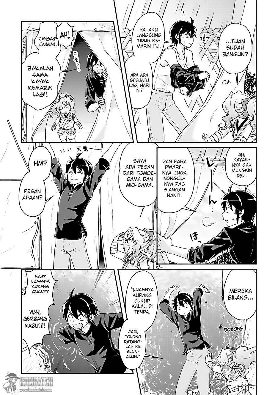 Tsuki ga Michibiku Isekai Douchuu Chapter 09 Gambar 11