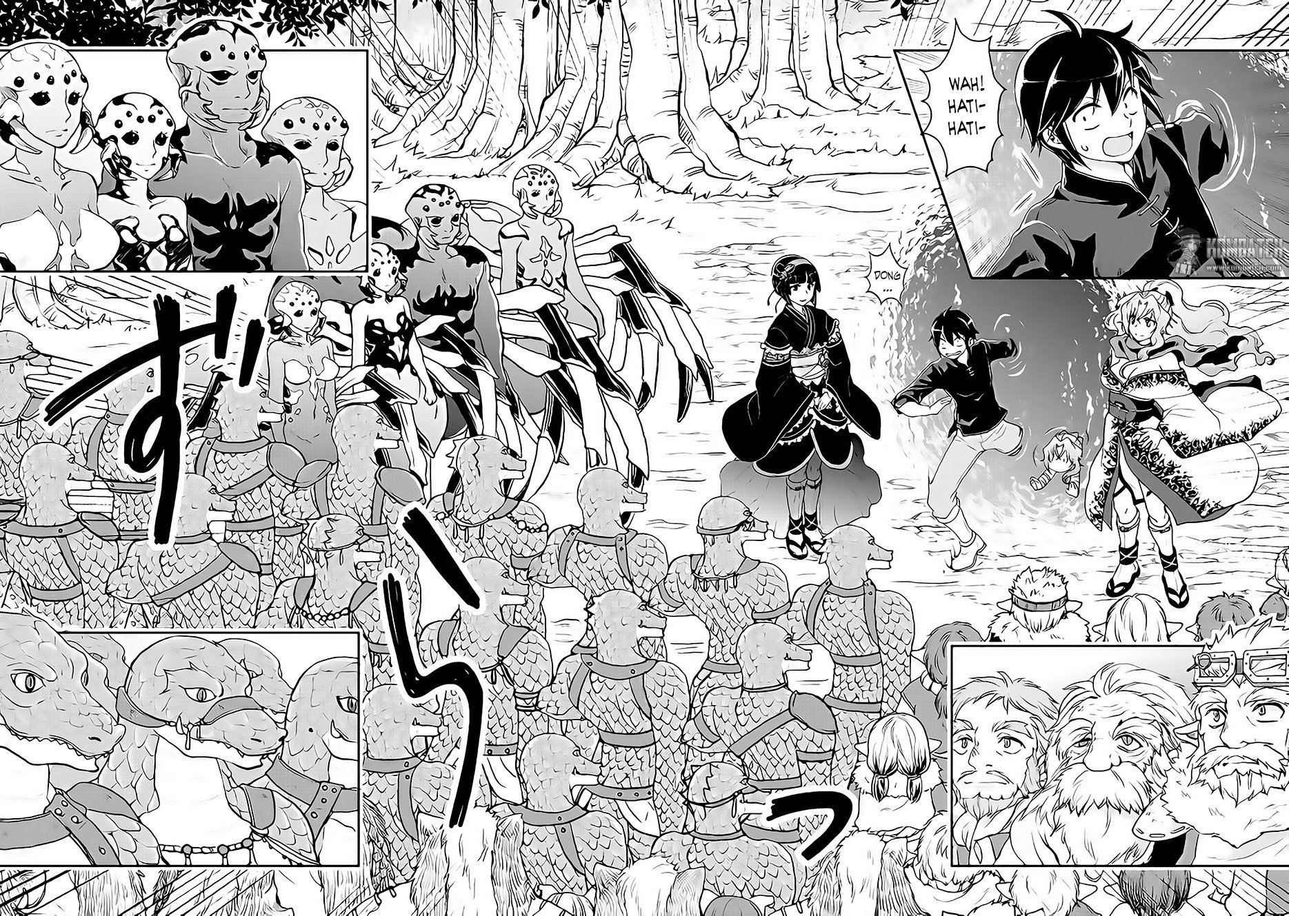 Tsuki ga Michibiku Isekai Douchuu Chapter 09 Gambar 12