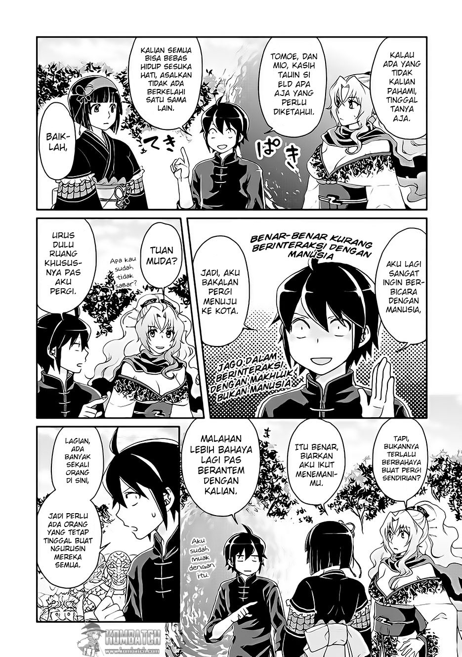 Tsuki ga Michibiku Isekai Douchuu Chapter 09 Gambar 23