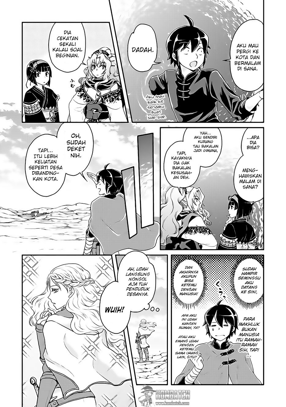 Tsuki ga Michibiku Isekai Douchuu Chapter 09 Gambar 24