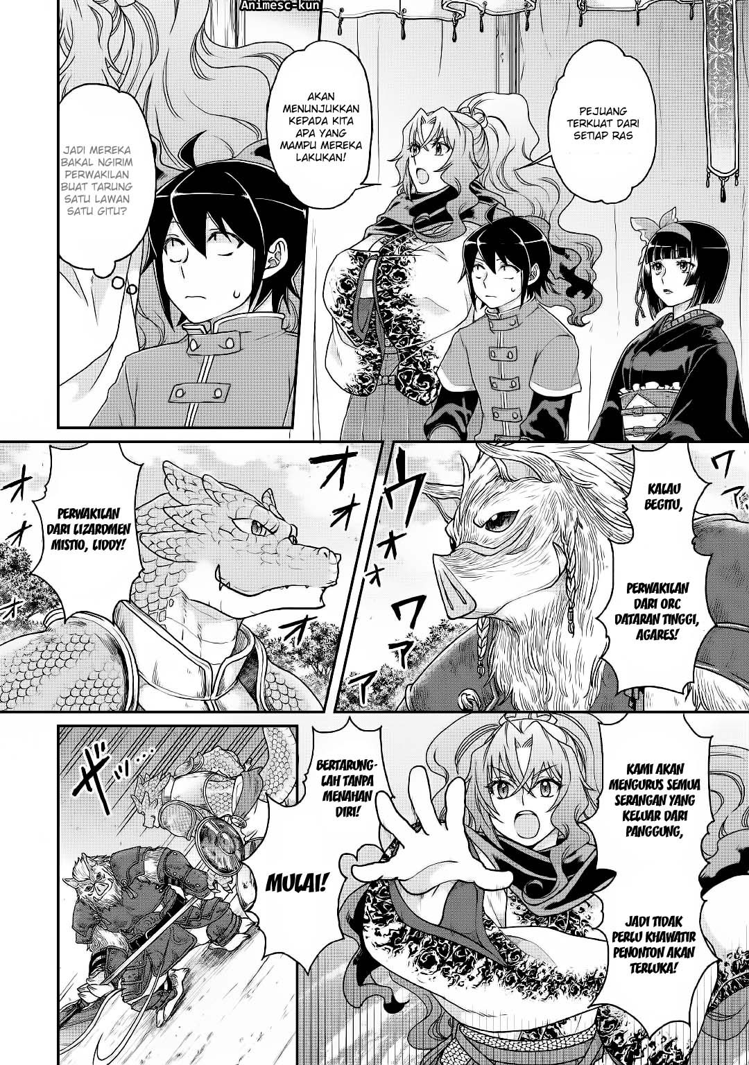 Tsuki ga Michibiku Isekai Douchuu Chapter 34 Gambar 11