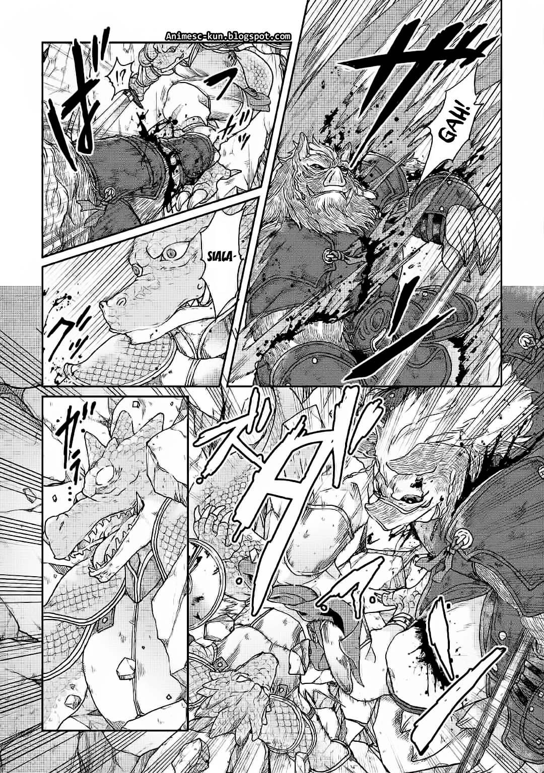 Tsuki ga Michibiku Isekai Douchuu Chapter 34 Gambar 14