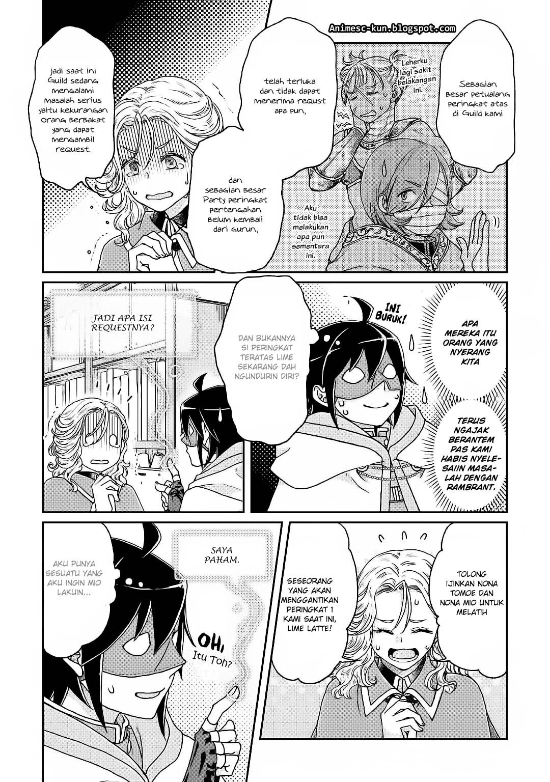 Tsuki ga Michibiku Isekai Douchuu Chapter 34 Gambar 23