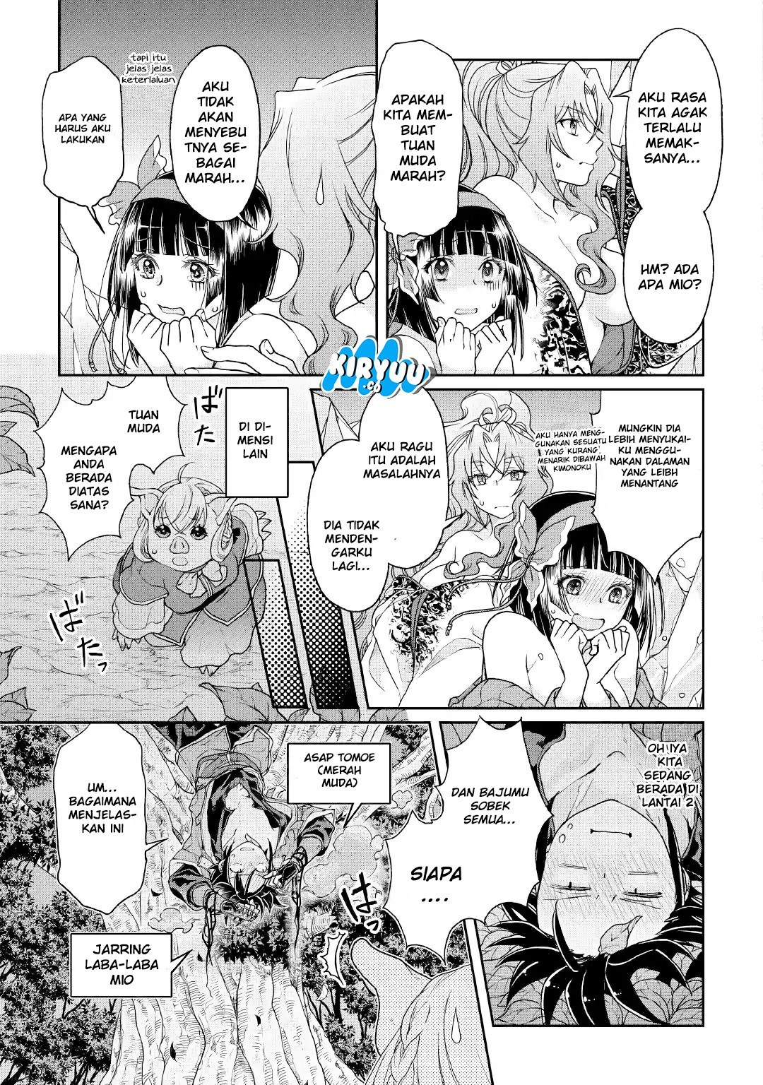 Tsuki ga Michibiku Isekai Douchuu Chapter 38 Gambar 9