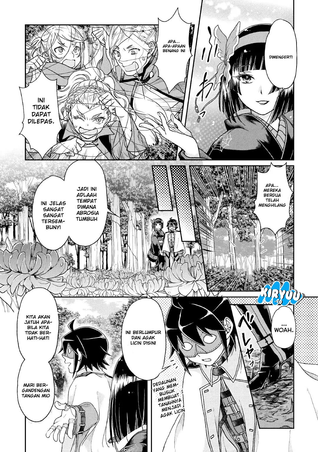 Tsuki ga Michibiku Isekai Douchuu Chapter 38 Gambar 18