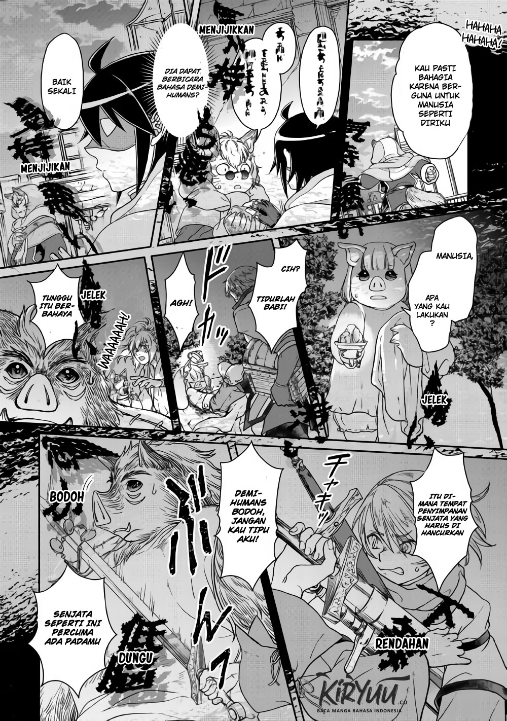 Tsuki ga Michibiku Isekai Douchuu Chapter 42 Gambar 13