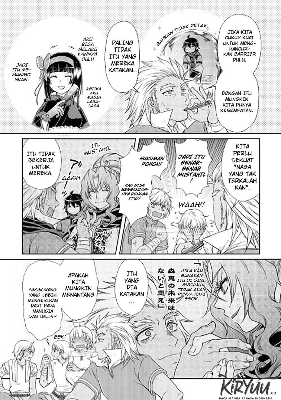 Tsuki ga Michibiku Isekai Douchuu Chapter 44 Gambar 3