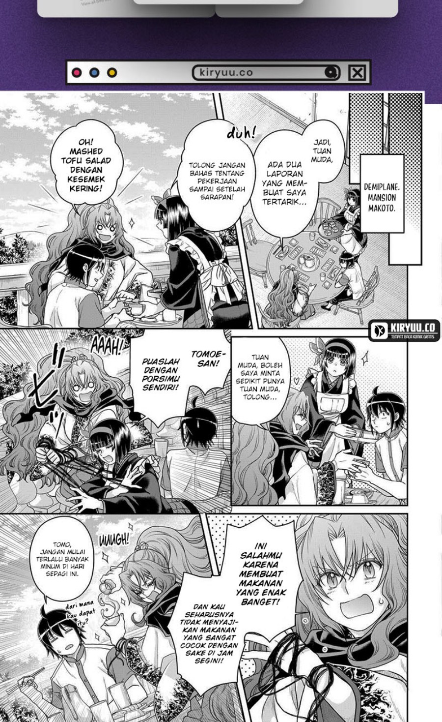 Tsuki ga Michibiku Isekai Douchuu Chapter 100 Gambar 14