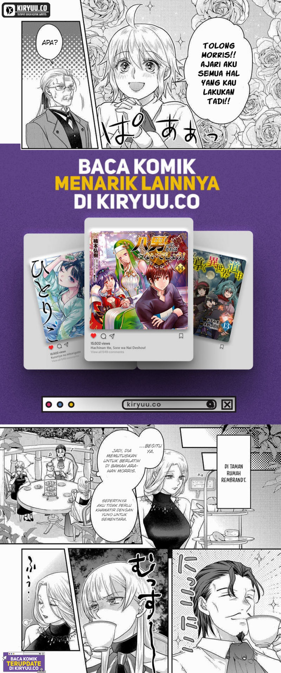 Tsuki ga Michibiku Isekai Douchuu Chapter 102 Gambar 18