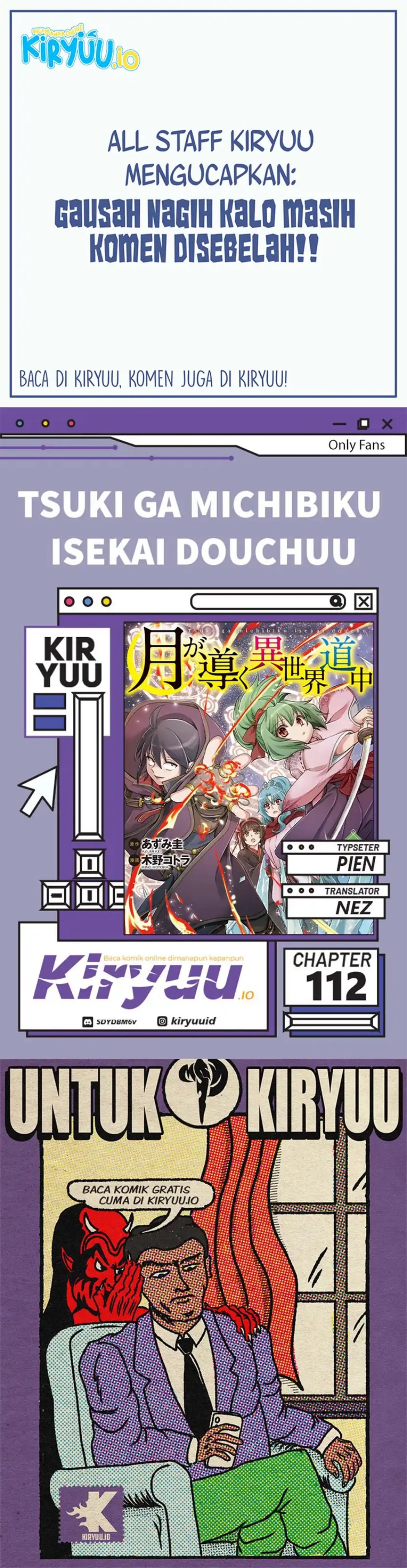 Tsuki ga Michibiku Isekai Douchuu Chapter 112 Gambar 1