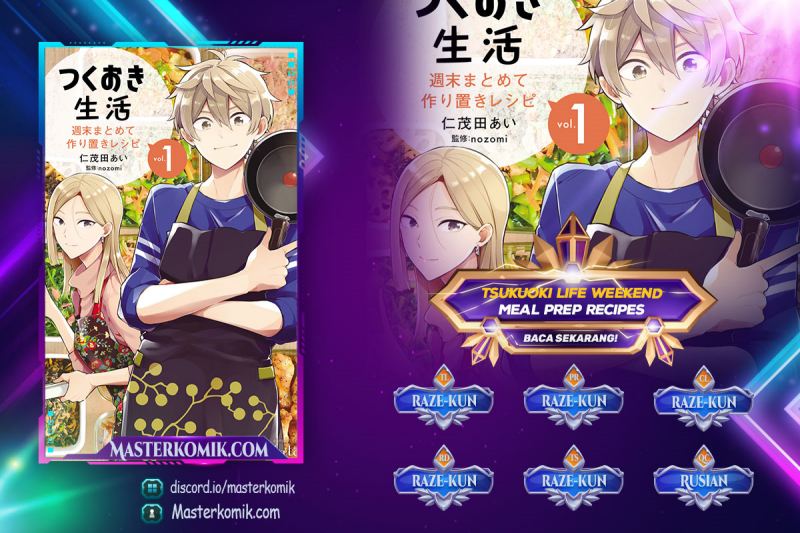 Tsukuoki Life: Weekend Meal Prep Recipes! Chapter 03 Gambar 1