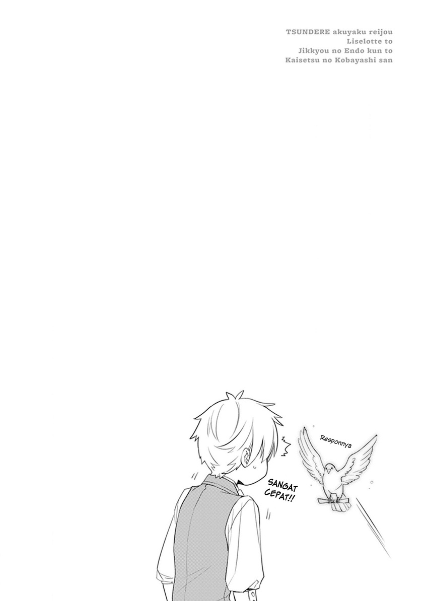 Tsundere Akuyaku Reijou Liselotte to Jikkyou no Endo-kun to Kaisetsu no Kobayashi-san (Endo and Kobayashi’s Live Commentary on the Villainess) Chapter 09.5 Gambar 7