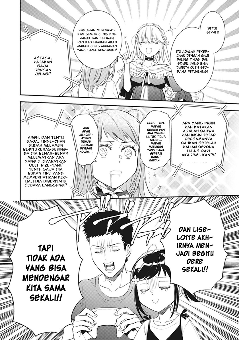Tsundere Akuyaku Reijou Liselotte to Jikkyou no Endo-kun to Kaisetsu no Kobayashi-san (Endo and Kobayashi’s Live Commentary on the Villainess) Chapter 09.5 Gambar 18
