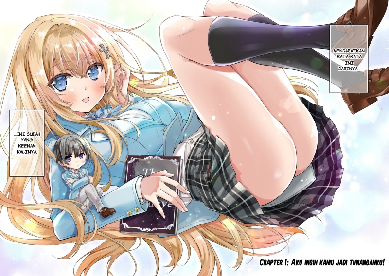 Tsundere Hokuou Bishoujo no Classmate ga, Kon’yakusha ni Natta Totan ni Dere Ippentou ni Natte Shimatta Ken ni Tsuite Chapter 01 Gambar 3