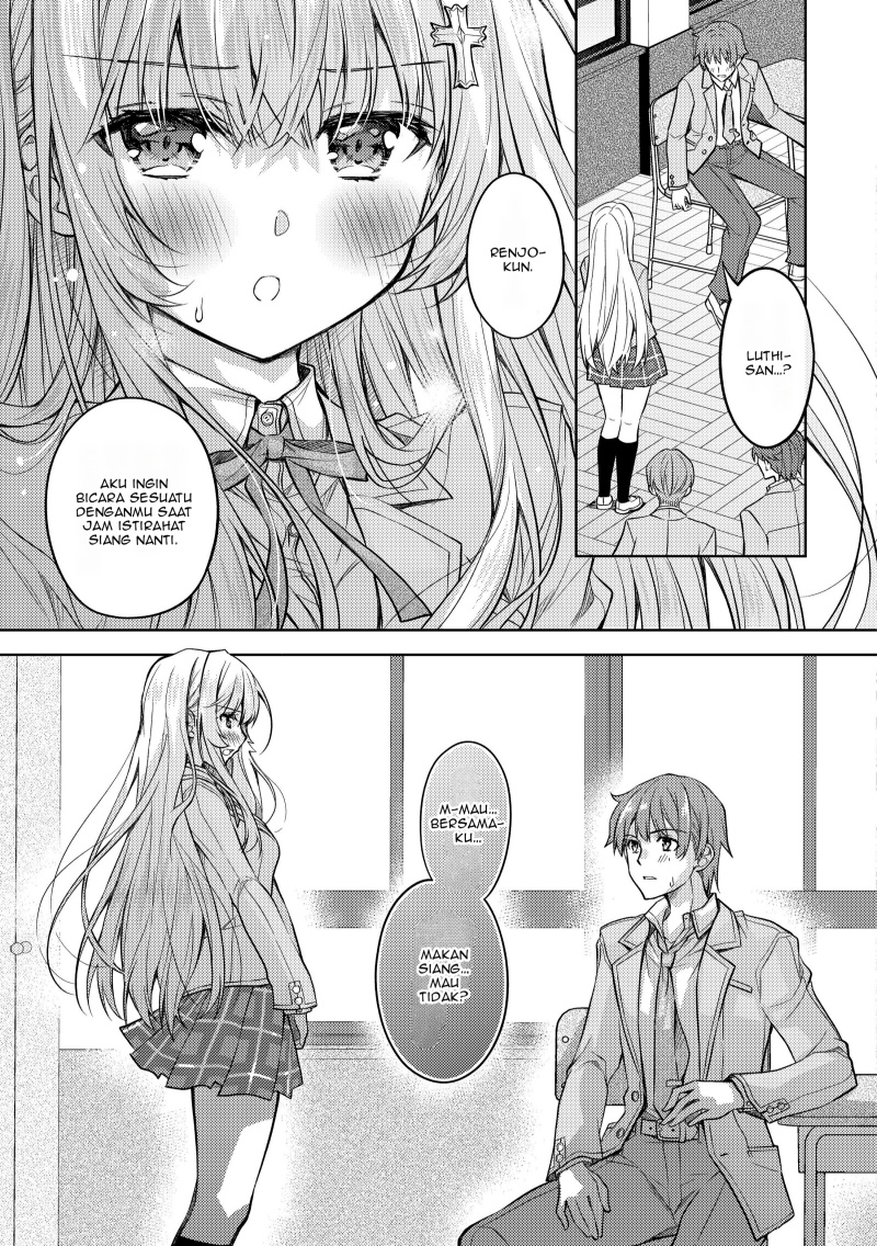 Tsundere Hokuou Bishoujo no Classmate ga, Kon’yakusha ni Natta Totan ni Dere Ippentou ni Natte Shimatta Ken ni Tsuite Chapter 01 Gambar 21