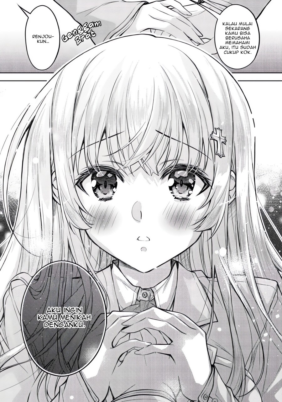 Tsundere Hokuou Bishoujo no Classmate ga, Kon’yakusha ni Natta Totan ni Dere Ippentou ni Natte Shimatta Ken ni Tsuite Chapter 02 Gambar 21