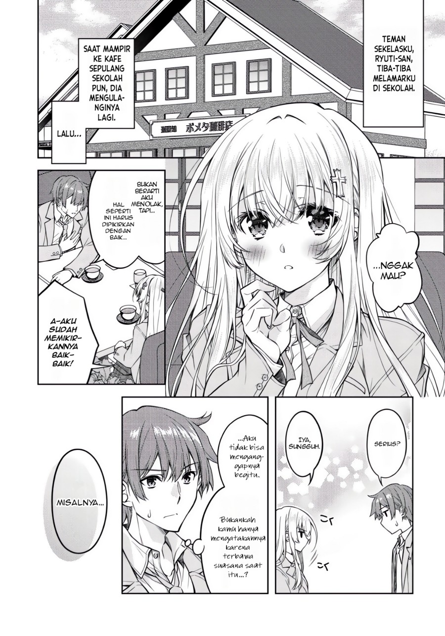 Tsundere Hokuou Bishoujo no Classmate ga, Kon’yakusha ni Natta Totan ni Dere Ippentou ni Natte Shimatta Ken ni Tsuite Chapter 03 Gambar 3