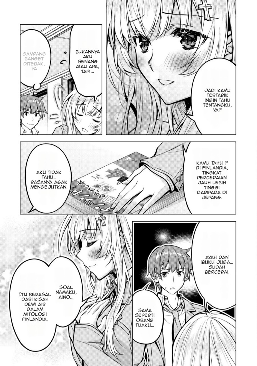 Tsundere Hokuou Bishoujo no Classmate ga, Kon’yakusha ni Natta Totan ni Dere Ippentou ni Natte Shimatta Ken ni Tsuite Chapter 04 Gambar 12