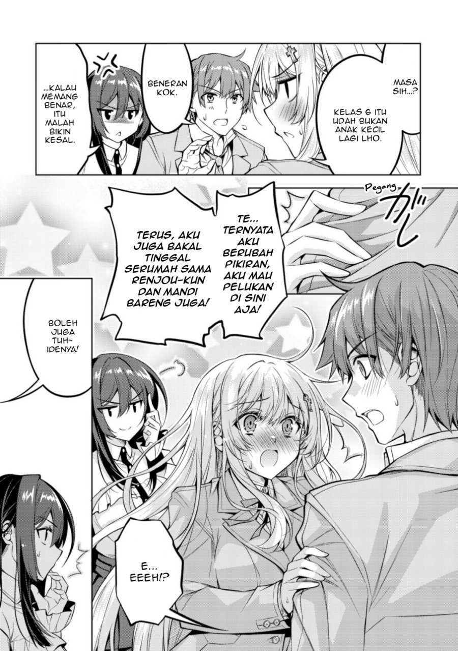 Tsundere Hokuou Bishoujo no Classmate ga, Kon’yakusha ni Natta Totan ni Dere Ippentou ni Natte Shimatta Ken ni Tsuite Chapter 05 Gambar 8