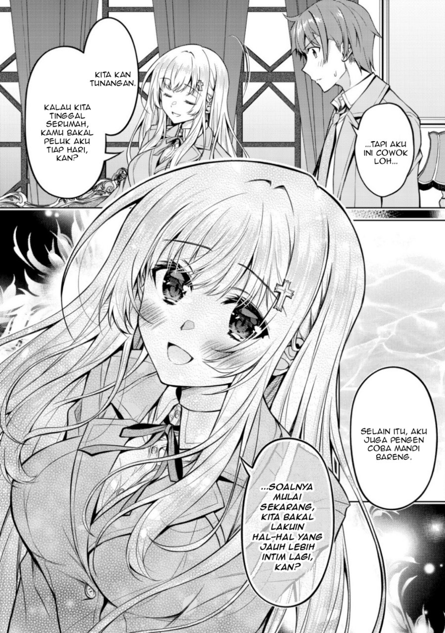 Tsundere Hokuou Bishoujo no Classmate ga, Kon’yakusha ni Natta Totan ni Dere Ippentou ni Natte Shimatta Ken ni Tsuite Chapter 05 Gambar 24