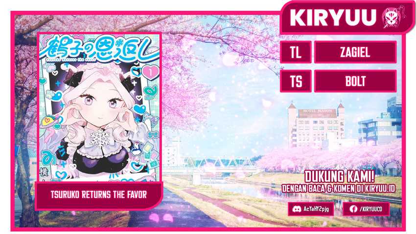 Tsuruko Returns the Favor Chapter 04 Gambar 1