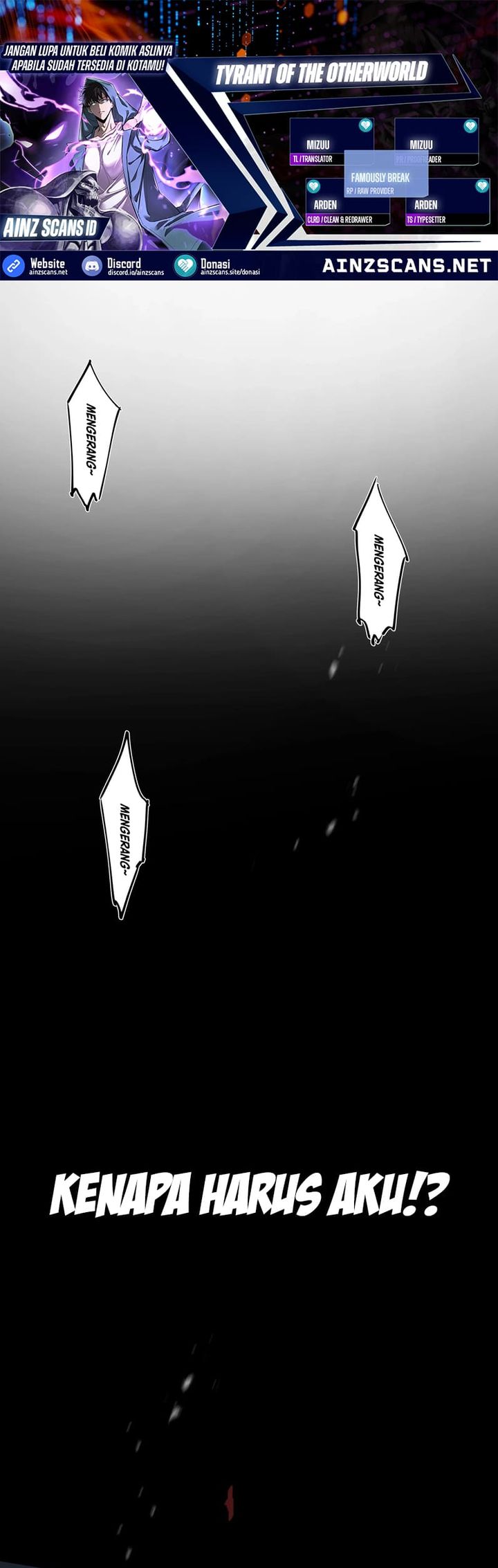 Tyrant of the Otherworld: My Shadow Can Evolve Infinitely Chapter 01 Gambar 1