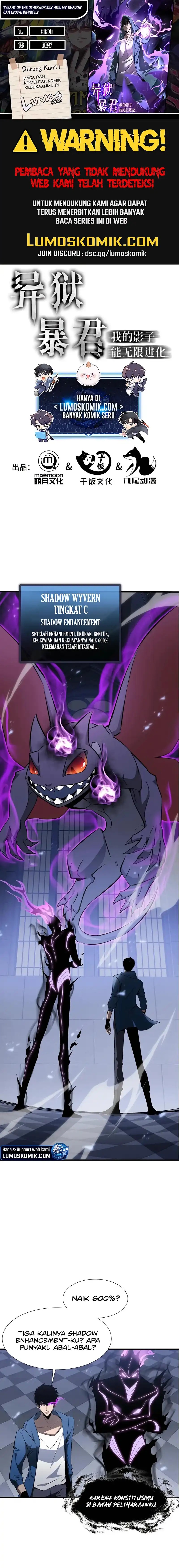 Tyrant of the Otherworld: My Shadow Can Evolve Infinitely Chapter 29 Gambar 1