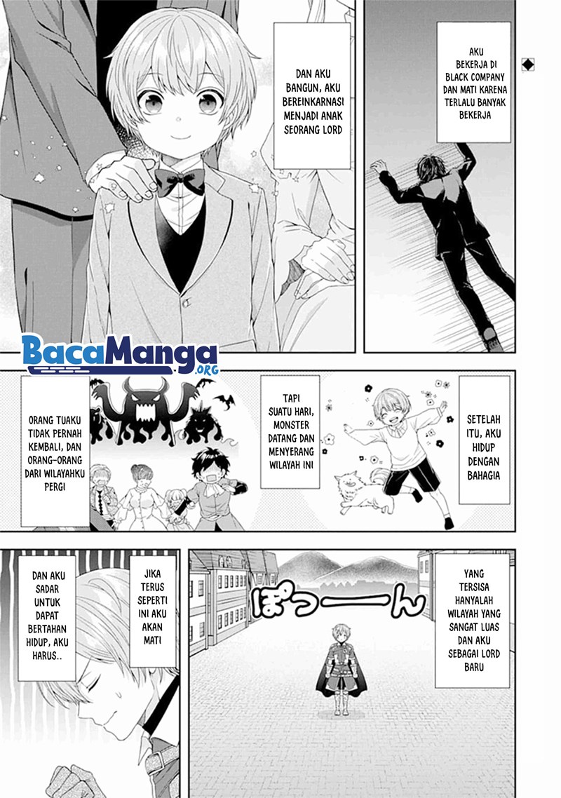 Tensei Ryoushu no Yuuryou Kaitaku: Zensei no Kioku o Ikashite White ni Tsutometara, Yuunou na Jinzai ga Atsumari Sugimashita Chapter 02.1 Gambar 2