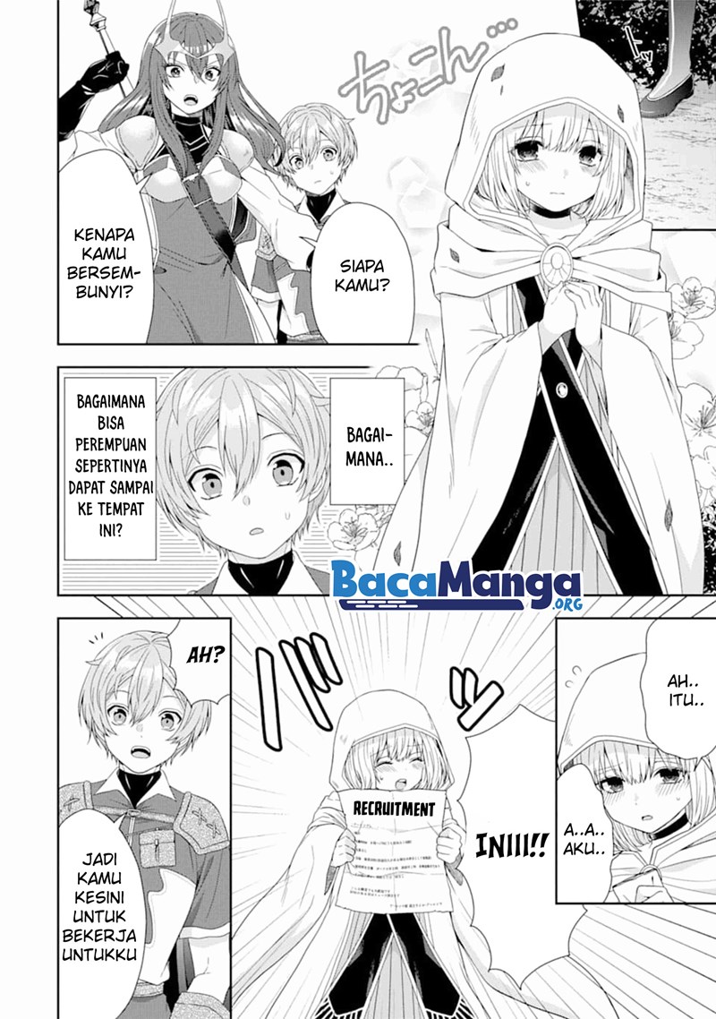 Tensei Ryoushu no Yuuryou Kaitaku: Zensei no Kioku o Ikashite White ni Tsutometara, Yuunou na Jinzai ga Atsumari Sugimashita Chapter 02.1 Gambar 13