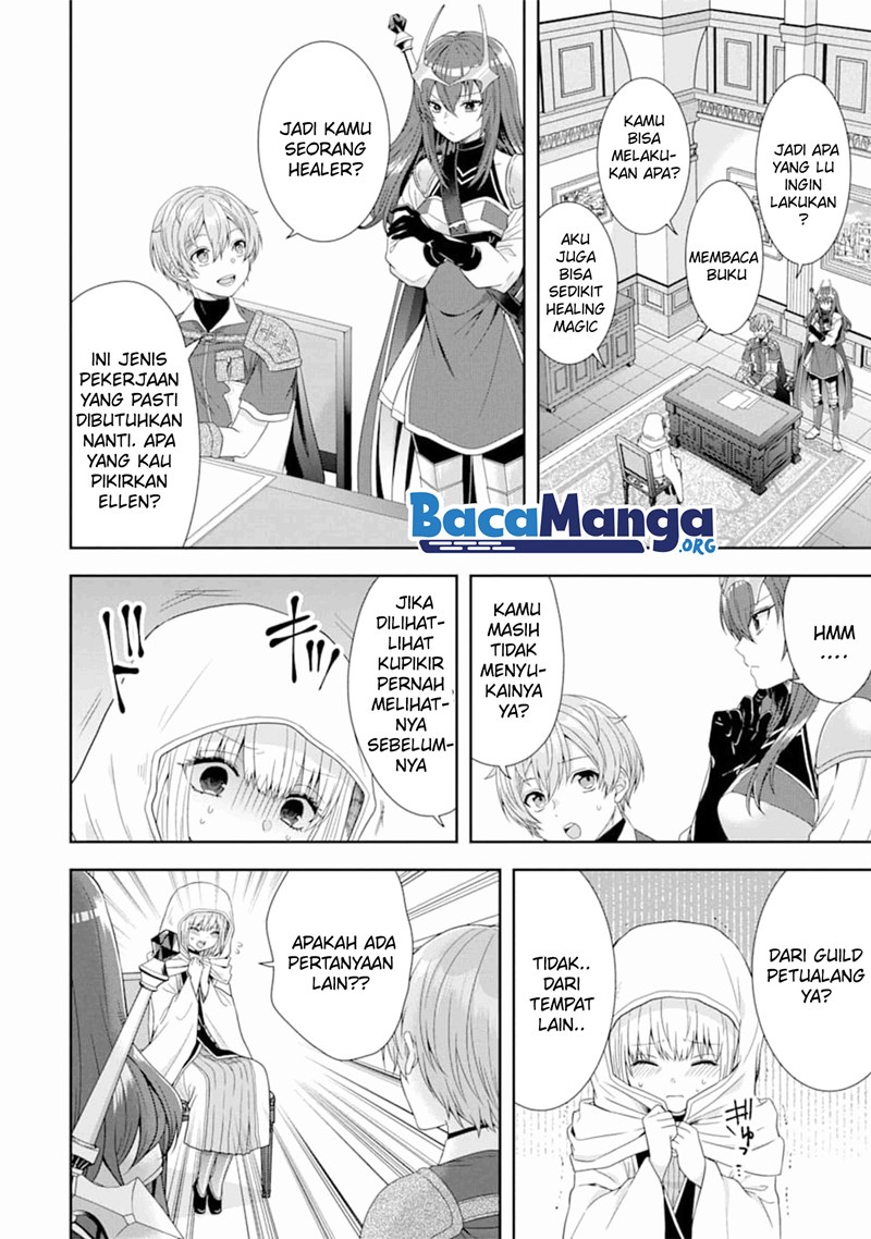 Tensei Ryoushu no Yuuryou Kaitaku: Zensei no Kioku o Ikashite White ni Tsutometara, Yuunou na Jinzai ga Atsumari Sugimashita Chapter 02.1 Gambar 17