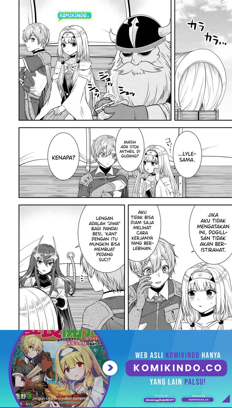 Tensei Ryoushu no Yuuryou Kaitaku: Zensei no Kioku o Ikashite White ni Tsutometara, Yuunou na Jinzai ga Atsumari Sugimashita Chapter 21.2 Gambar 2