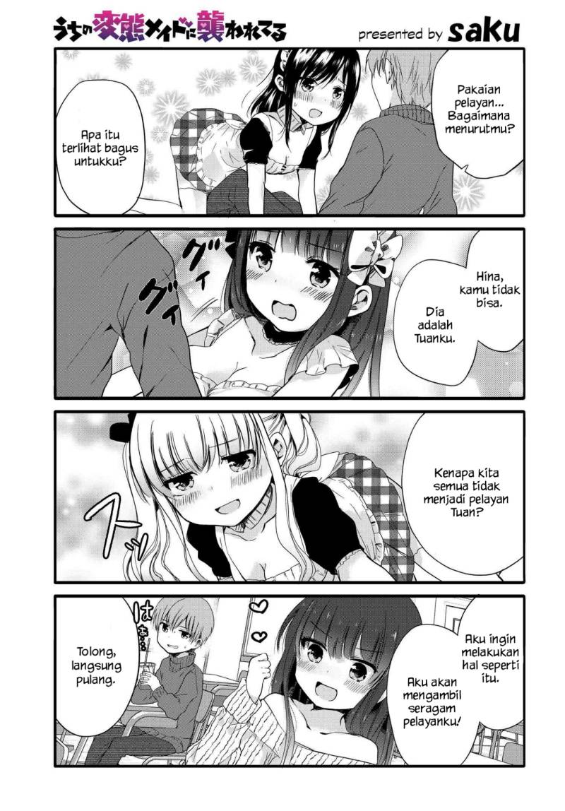 Uchi no Hentai Maid ni Osowareteru Chapter 55 Gambar 1