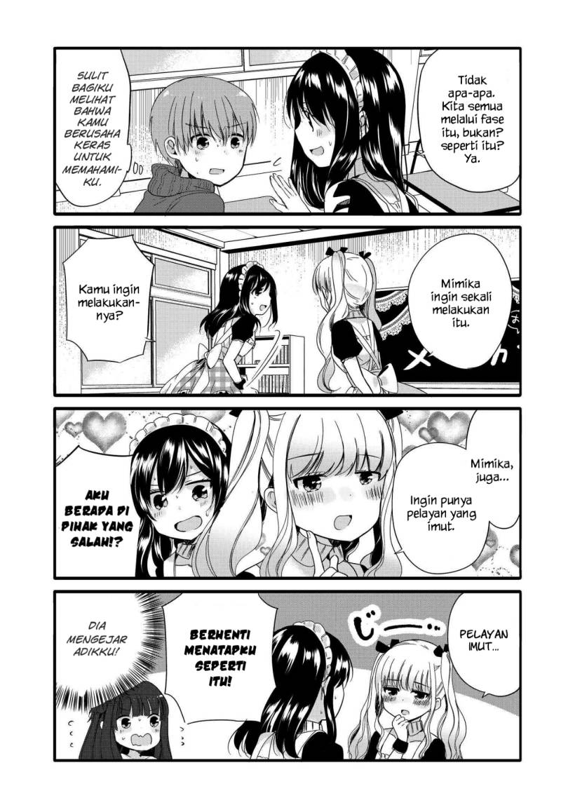 Uchi no Hentai Maid ni Osowareteru Chapter 55 Gambar 3