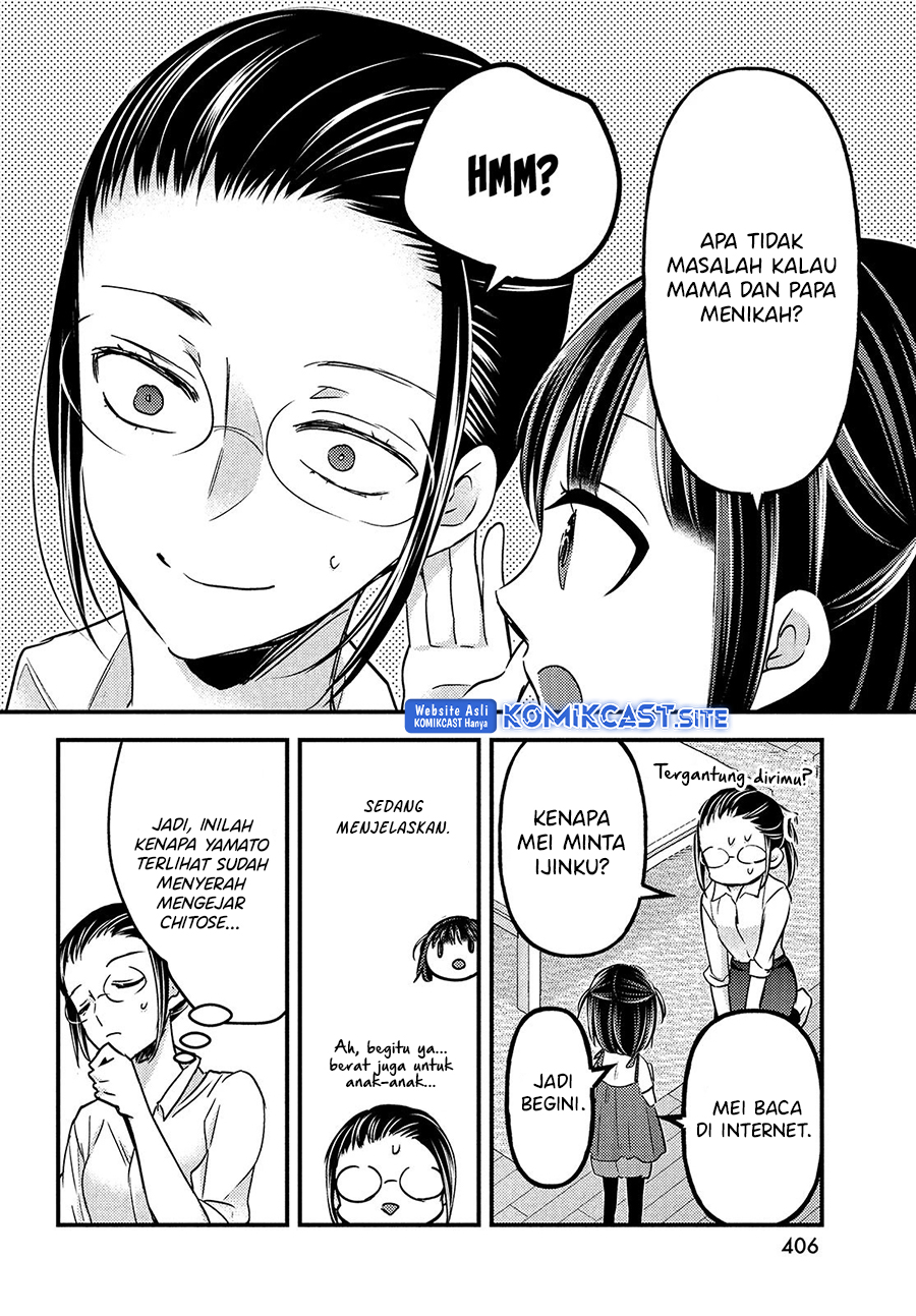Uchi wa Wakarete Kurashiteiru Chapter 14 End Gambar 15