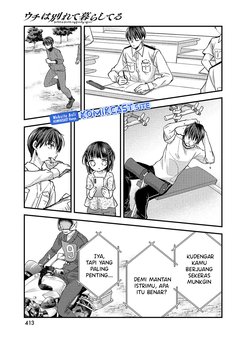 Uchi wa Wakarete Kurashiteiru Chapter 14 End Gambar 21